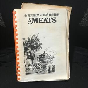 alabama 1969 Cook Book Women's Republican spiral